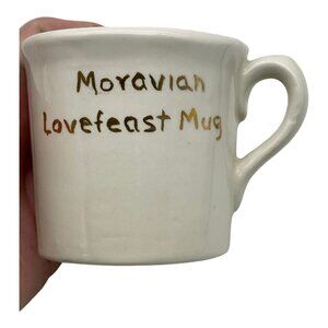Vintage Moravian Lovefeast  Mug Love Feast